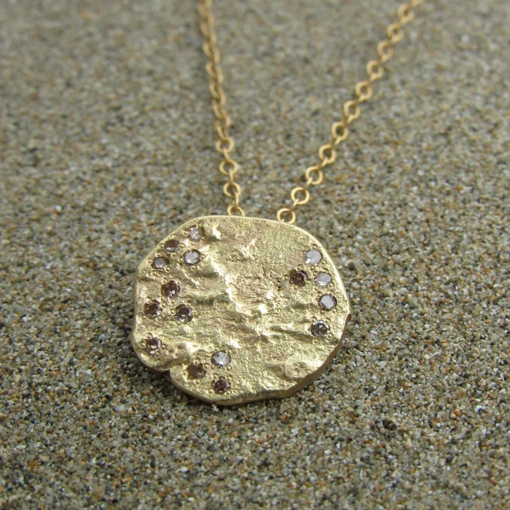Gold Diamonds Necklace 950$